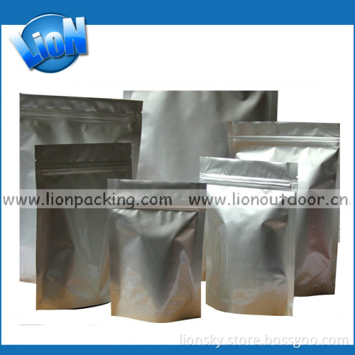 Flat Zipper Ziplock Aminated Aluminum Foil Bag